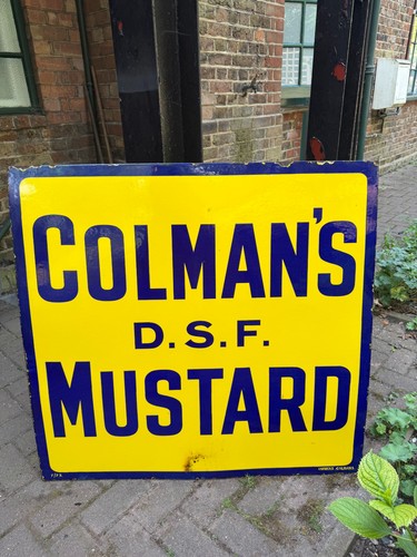 Rare vintage colman mustard - vintage, colman's