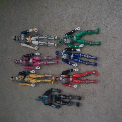 Power rangers job - job, lot