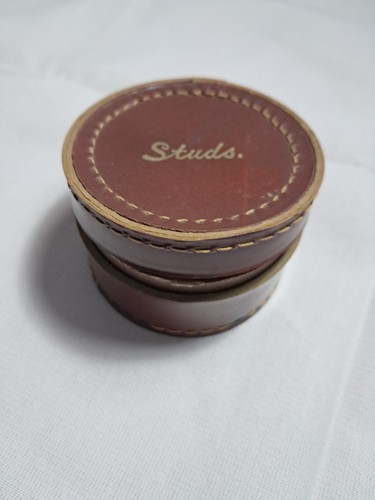 Vintage brown hide leather - hide,