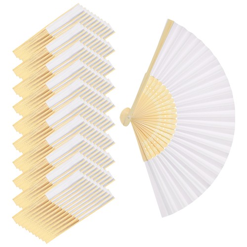 100x white paper fan - 100x,