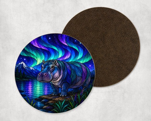 Hippo northern lights animal - northern,