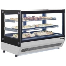NEW COUNTERTOP REFRIGERATED CHILLED DISPLAY SHOP SNACK SANDWICH CAKE DRINK