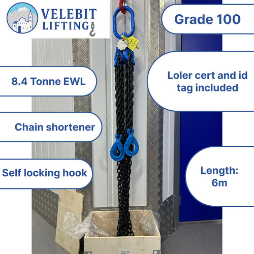 Lifting chain sling - 8.4, tonne