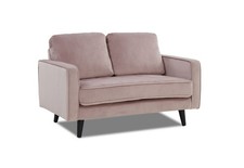 Flamingo Velvet Sofa 2 Seater