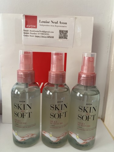 Avon skin soft silky - skin, moist