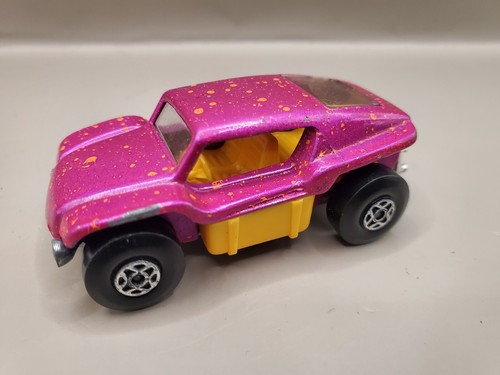 Matchbox 1970 beach buggy pink - matchbox,