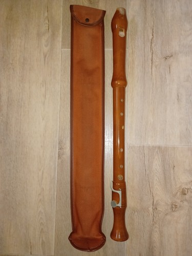 Adler tenor recorder with - adler, case