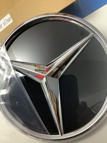 Mercedes benz emblem - emblem, chrome