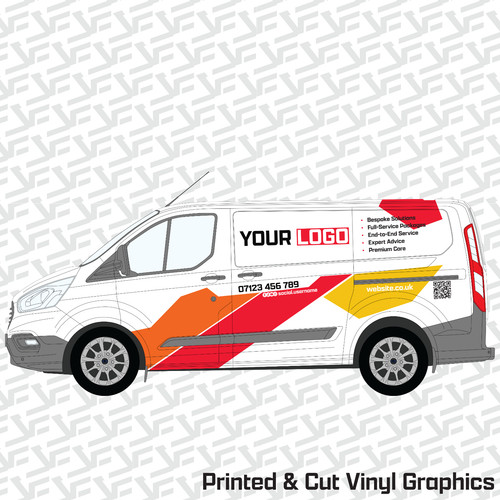 Premade medium van graphics - premade,