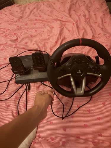 Hori racing wheel - racing, ps4-052