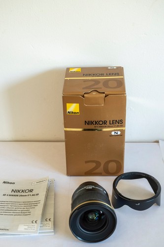 Nikon nikkor 20mm 1 8g - af-s, f/1.8g