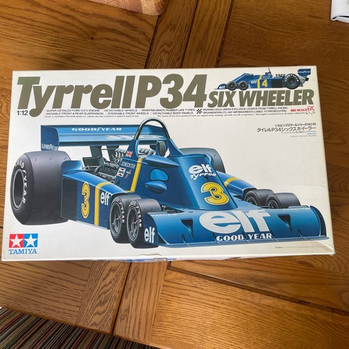 Tamiya tyrrell p34 six - tyrrell, wheeler
