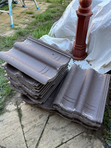 Double roman roof tiles x20 - double,