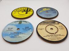 Hand Made Vinyl Record Drinks