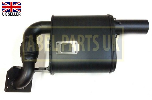 Exhaust silencer for - for, jcb