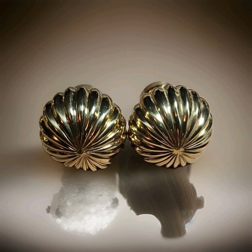 Brass curtain pole - brass, end