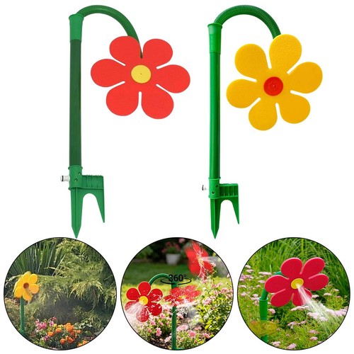 Crazy daisy sprinkler dancing - sprinkler,