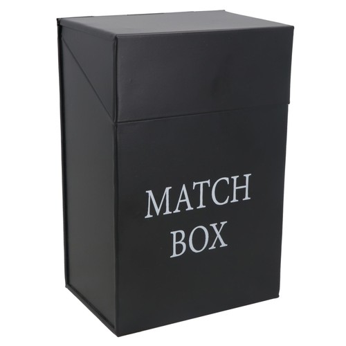 Black fireside metal storage - metal,