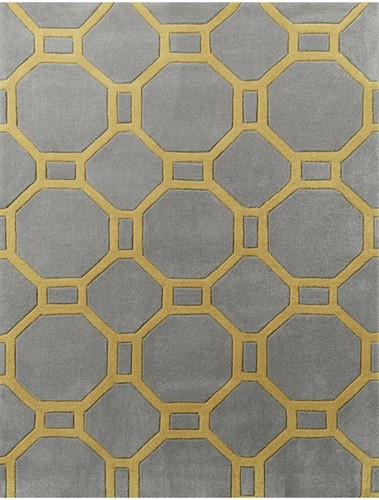 Modern geometric design - design, rug