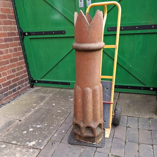 Reclaimed tall chimney pot - tall,