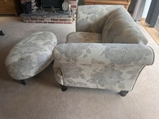 Cuddle Chair And Footstool DFS
