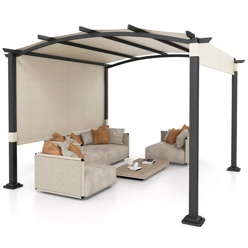 Retractable arched metal - retractable,