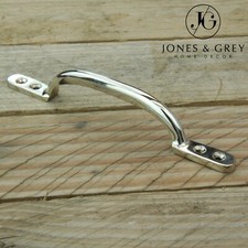 POLISHED NICKEL SOLID BRASS CABINET DOOR HANDLES CHEST DRAWER KITCHEN KNOBS PULL