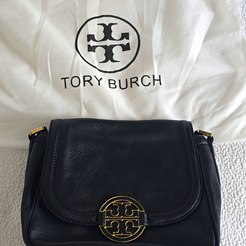Tory burch black pebbled - tory,