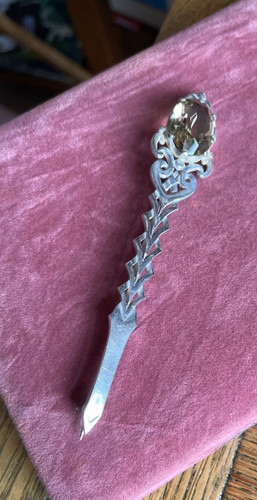 Scottish silver kilt pin - kilt,