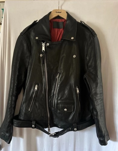 All saints leather jacket - saints,