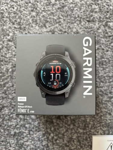 Garmin fenix 47mm amoled - garmin, e