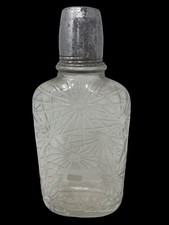 Vintage Antique Clear Glass Bottle Canada Consolidated Distilleries Limited