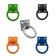 Ring On Plate Tie Ring 2/4/10 Pack Rope Chain Horse Stable Tack Room Equestrian
