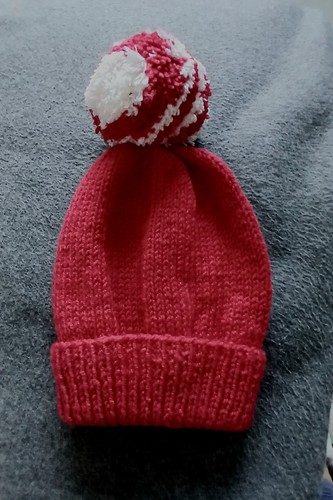 Hand knitted baby - hand, 0-3mths
