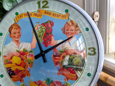 Vintage Hermle Clock Retro