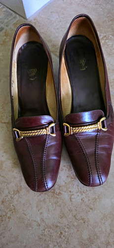 Gucci brown leather horsebit - gucci,