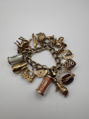 Heavy vintage 9ct - heavy, gold