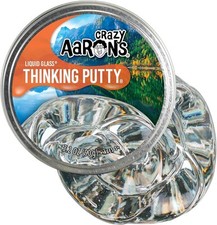 Crazy Aaron's Putty Liquid Glass Clear Silly Putty