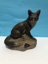 Fox Figure On Rock - Poole