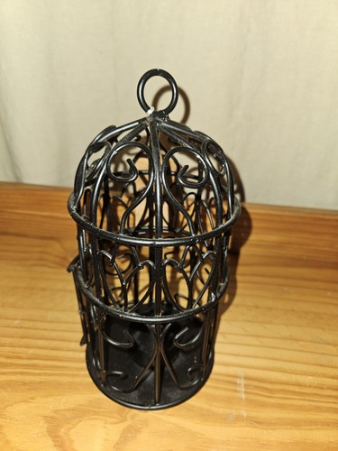 Small hanging wire bird - hanging, cage