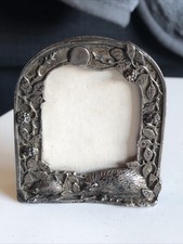 Vintage Silver Scenes Hedgehog