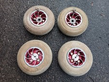 Shoprider N7-4 Deluxe / Sunrunner Wheels set Front and Back tyres good tread