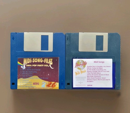 Backing tracks music disks - tracks,