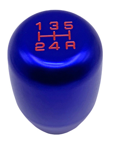 Blue gear shift knob - shift,