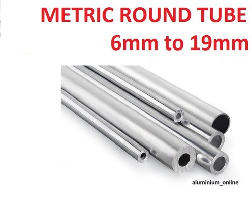 Aluminium round tube metric - tube,