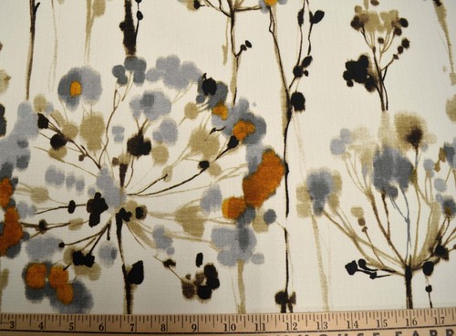 Dandelion slate bartson fabric - slate,