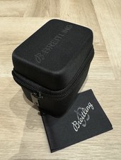Genuine Breitling Box Watch Case Black Zip Up Protective Travel Service Carrier