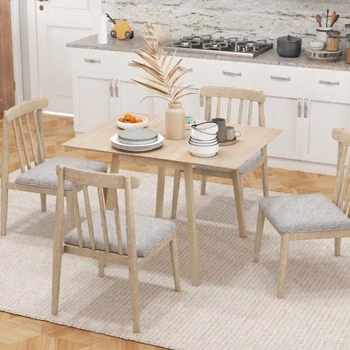 Wooden drop leaf dining - dining, table
