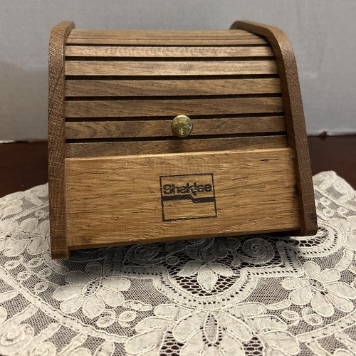 Shaklee vintage wood roll - shaklee,