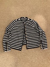 NWOT Zara jacket blazer striped S small 8-10